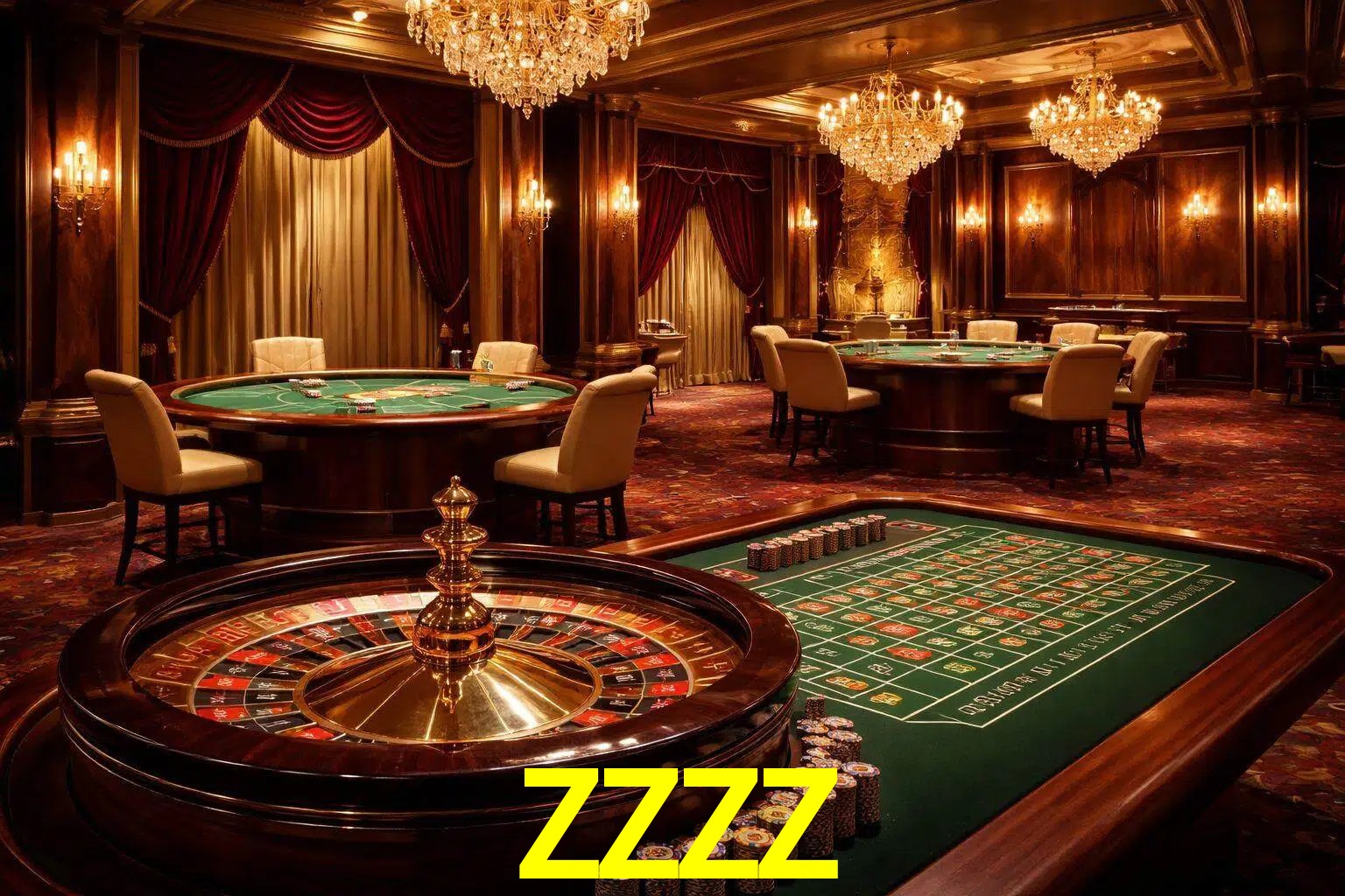 Una escena premium de mesa de casino en vivo con cartas, elementos de ruleta y un ambiente pulido de estudio de transmisión.